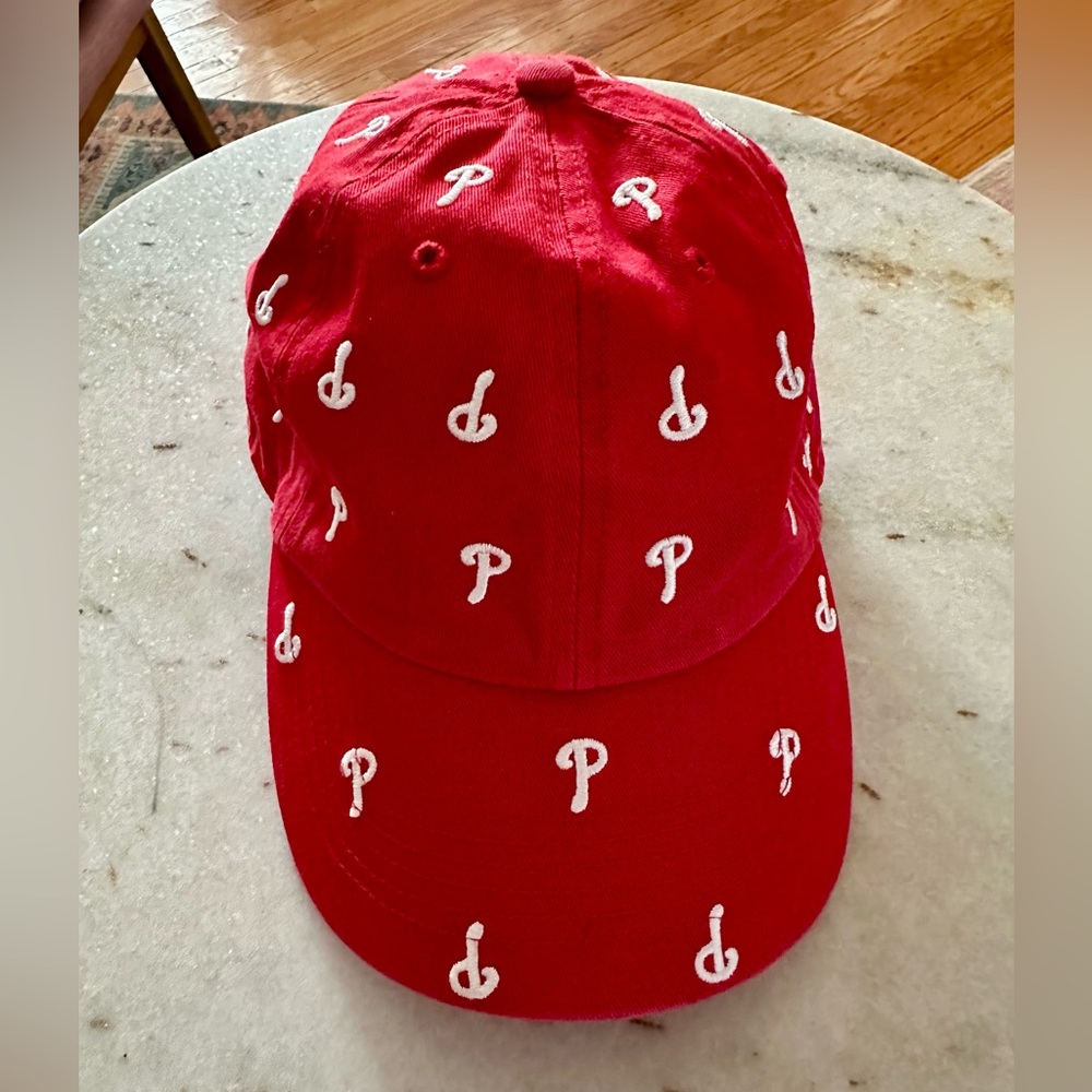 ‘47 Phillies Hat with the Phils logo all over